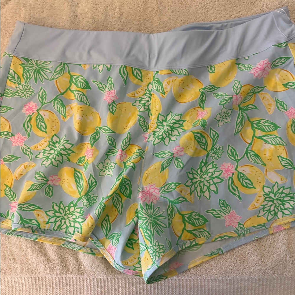Lilly Pulitzer Lemon Floral Shorts